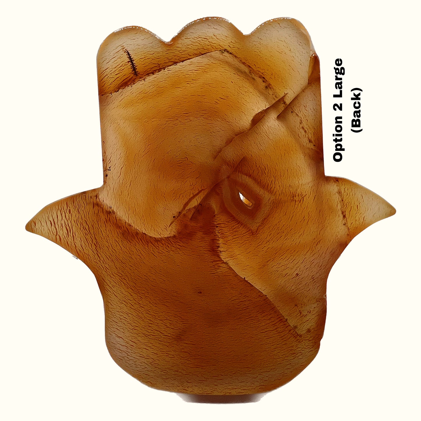 Large Carnelian Hamsa