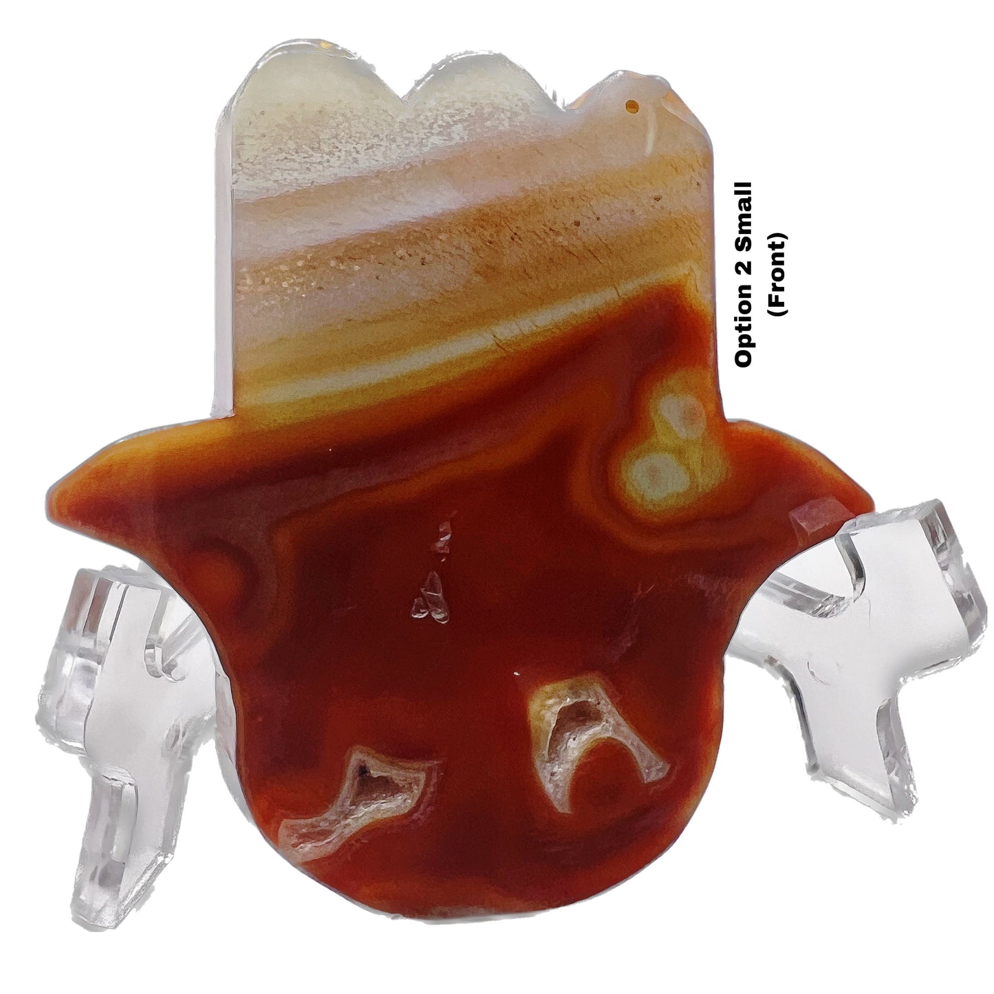 Small Carnelian Hamsa