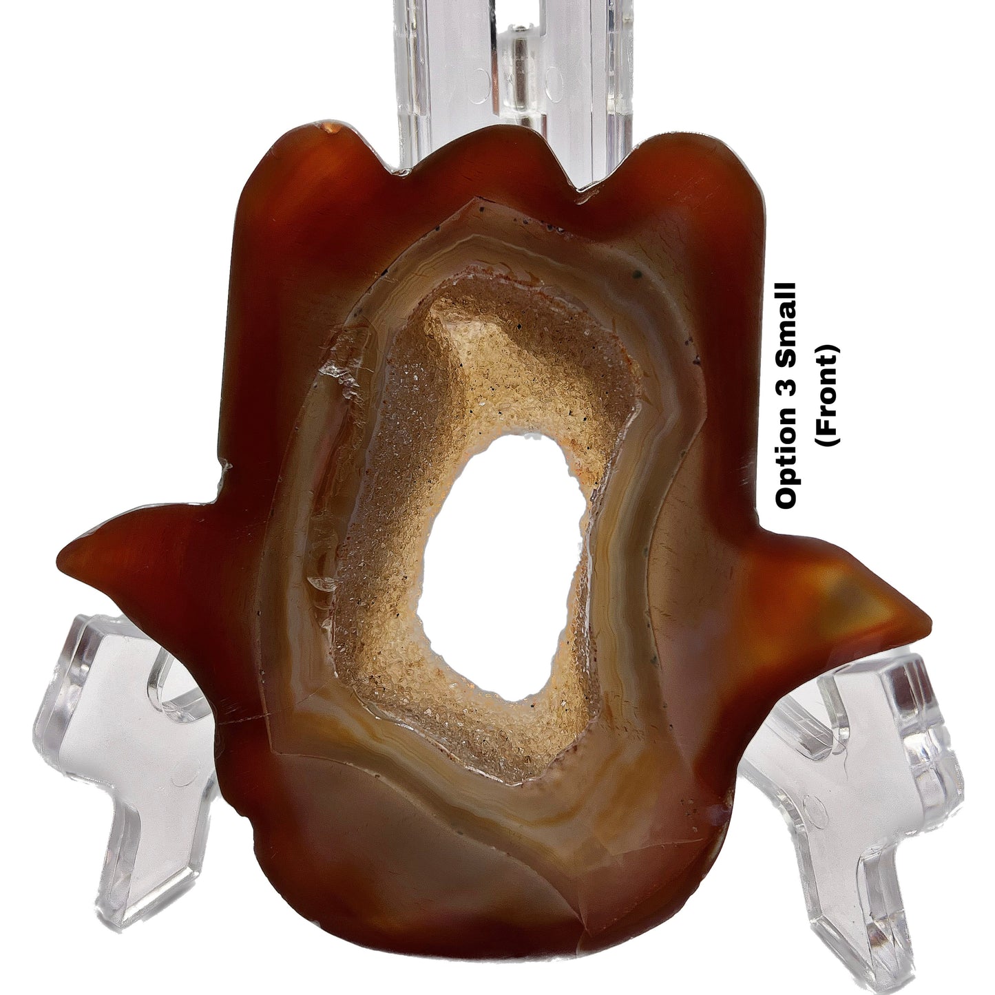 Small Carnelian Hamsa