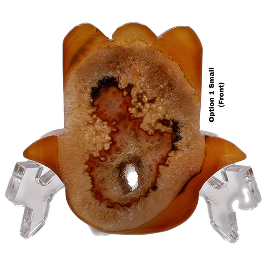 Small Carnelian Hamsa